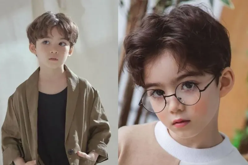 Kiểu tóc crew cut cho bé trai 4 tuổi đơn giản, gọn gàng và dễ chăm sóc, phù hợp cho bé trai 4 tuổi